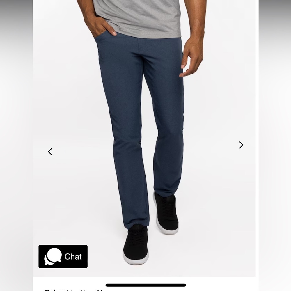 Travis Mathew Open To Close Chino Pant Size 35 - image 1